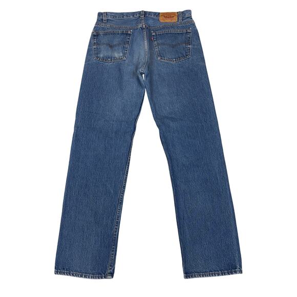 Vintage 80s Levi's 501 Made in USA Straight Leg Jeans 34x32 (32x31)